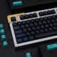 Dark Hammerhead GMK ABS Doubleshot 104+69 Full Double Shot Keycaps for Cherry MX Mechanical Gaming Keyboard 64/87/96/98